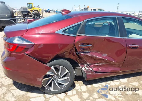 2020 Honda Insight Touring z USA, uszkodzony, nr VIN 19XZE4F99LE010043